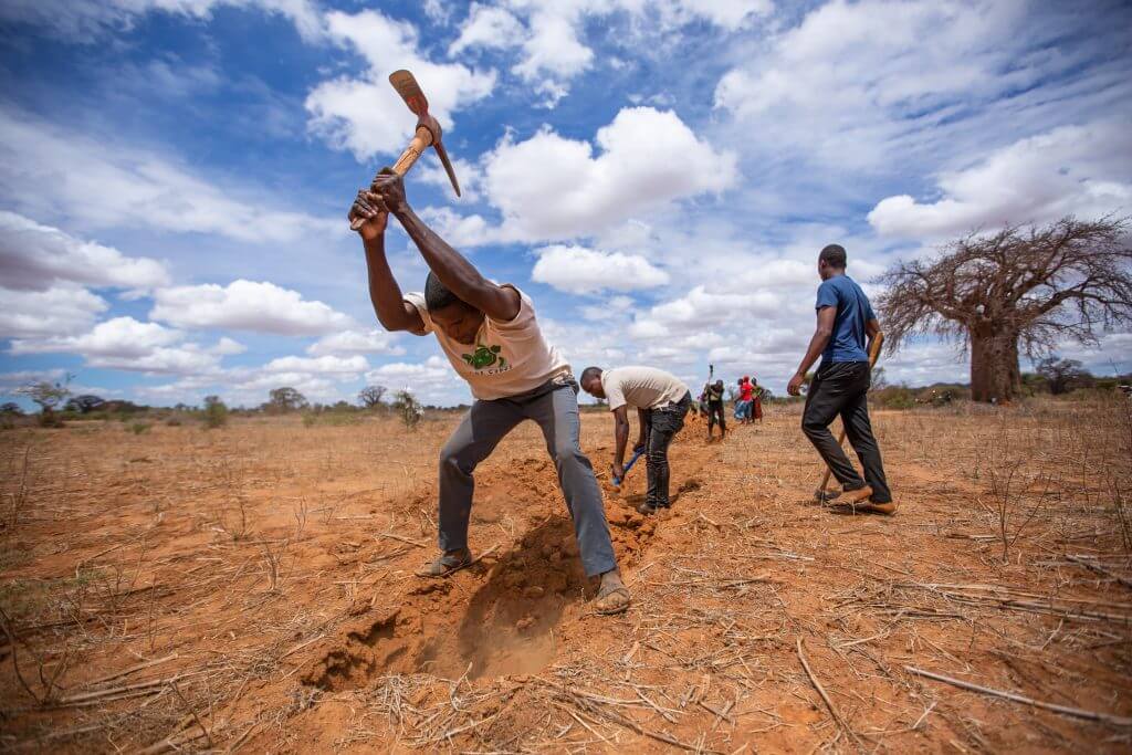 Digging Fanya Juu Fanya Chini