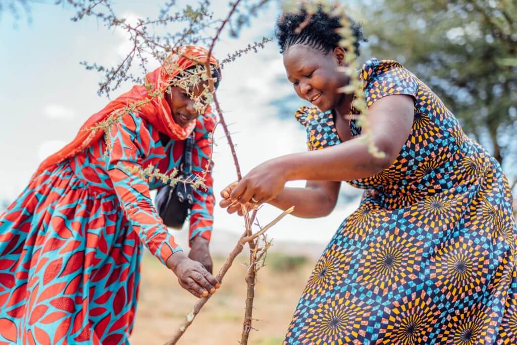 Women performing Kisiki Hai