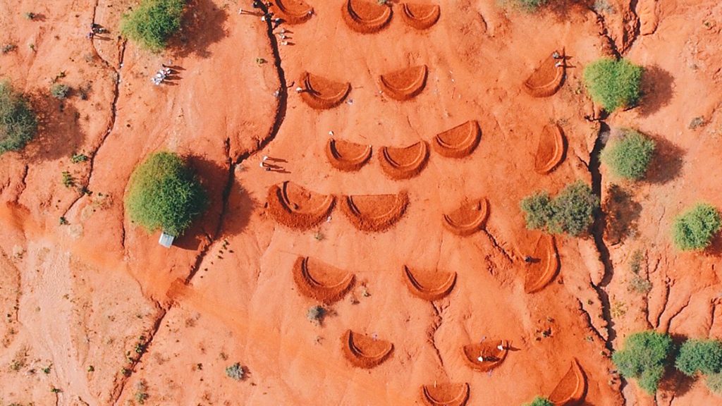 Bunds - landscape techniques