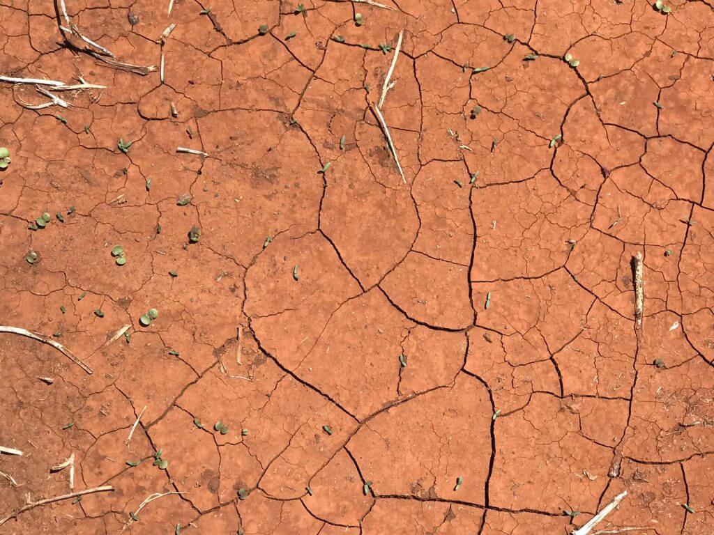 Drought and erosion - climate change - CO2 emission - Justdiggit