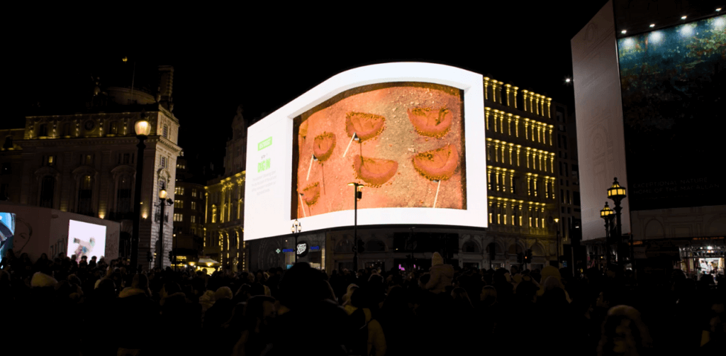 Piccadilly lights UK