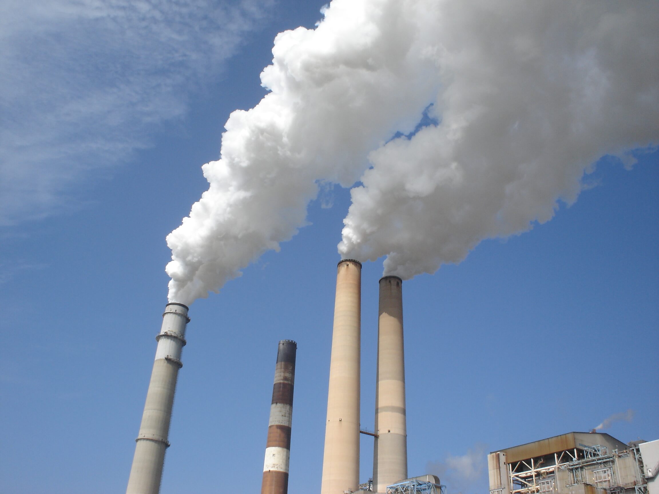 Climate change CO2 emissions Chimney Justdiggit